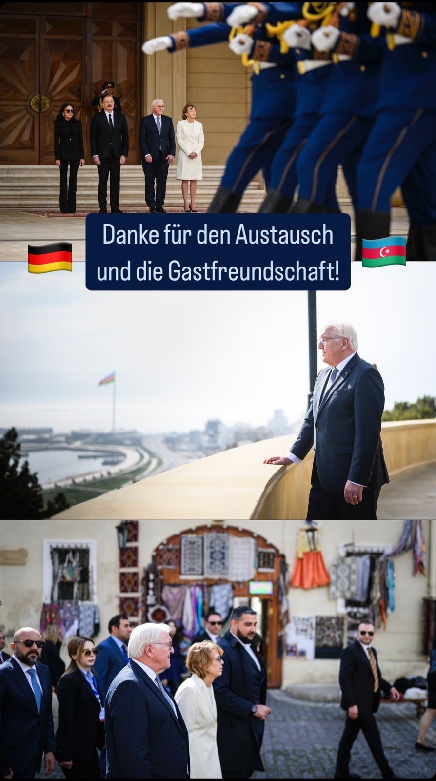 Azərbaycana təşəkkür etdi - FOTO